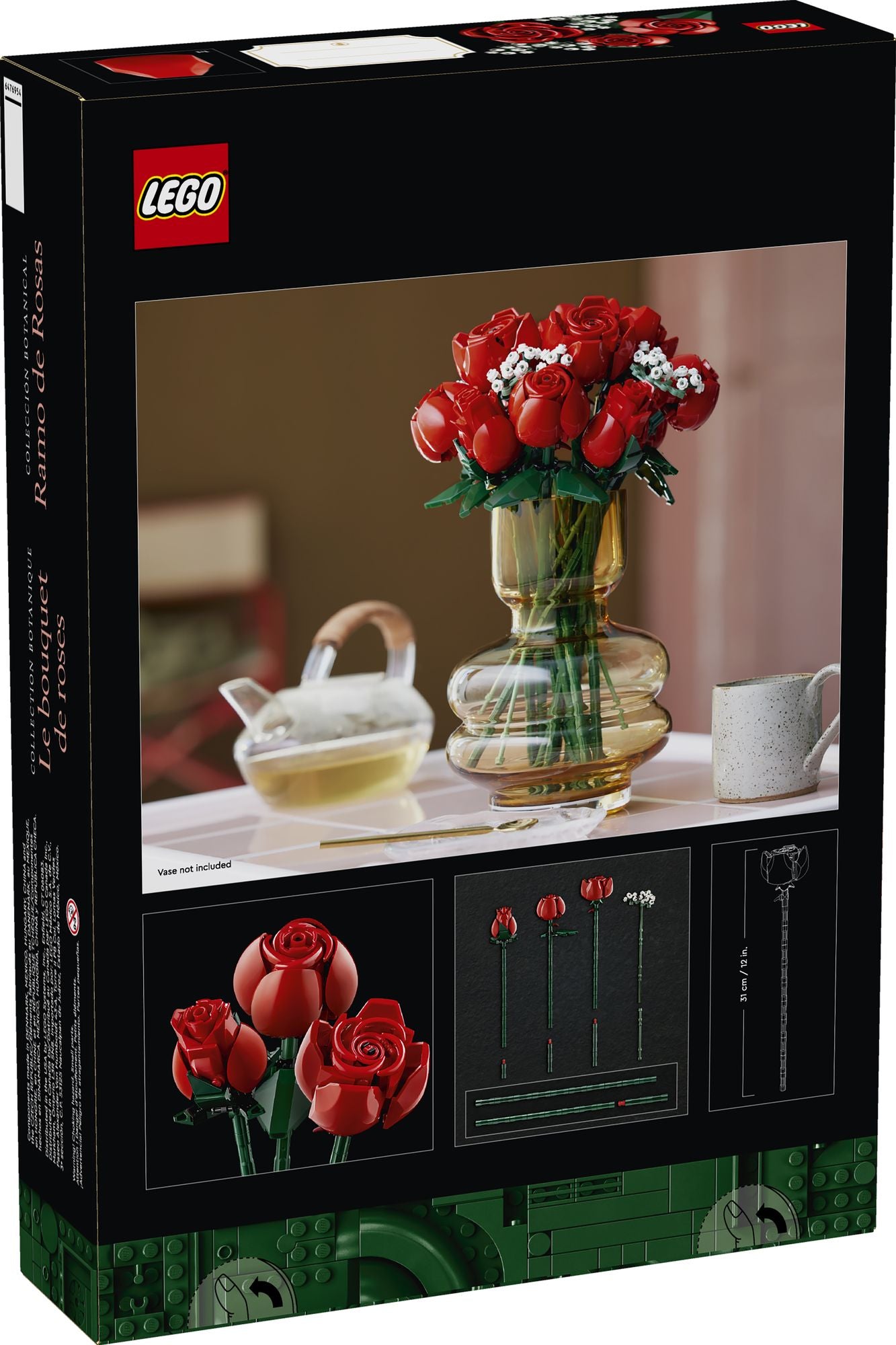 LEGO Icons Bouquet of Roses 10328 - Image 7