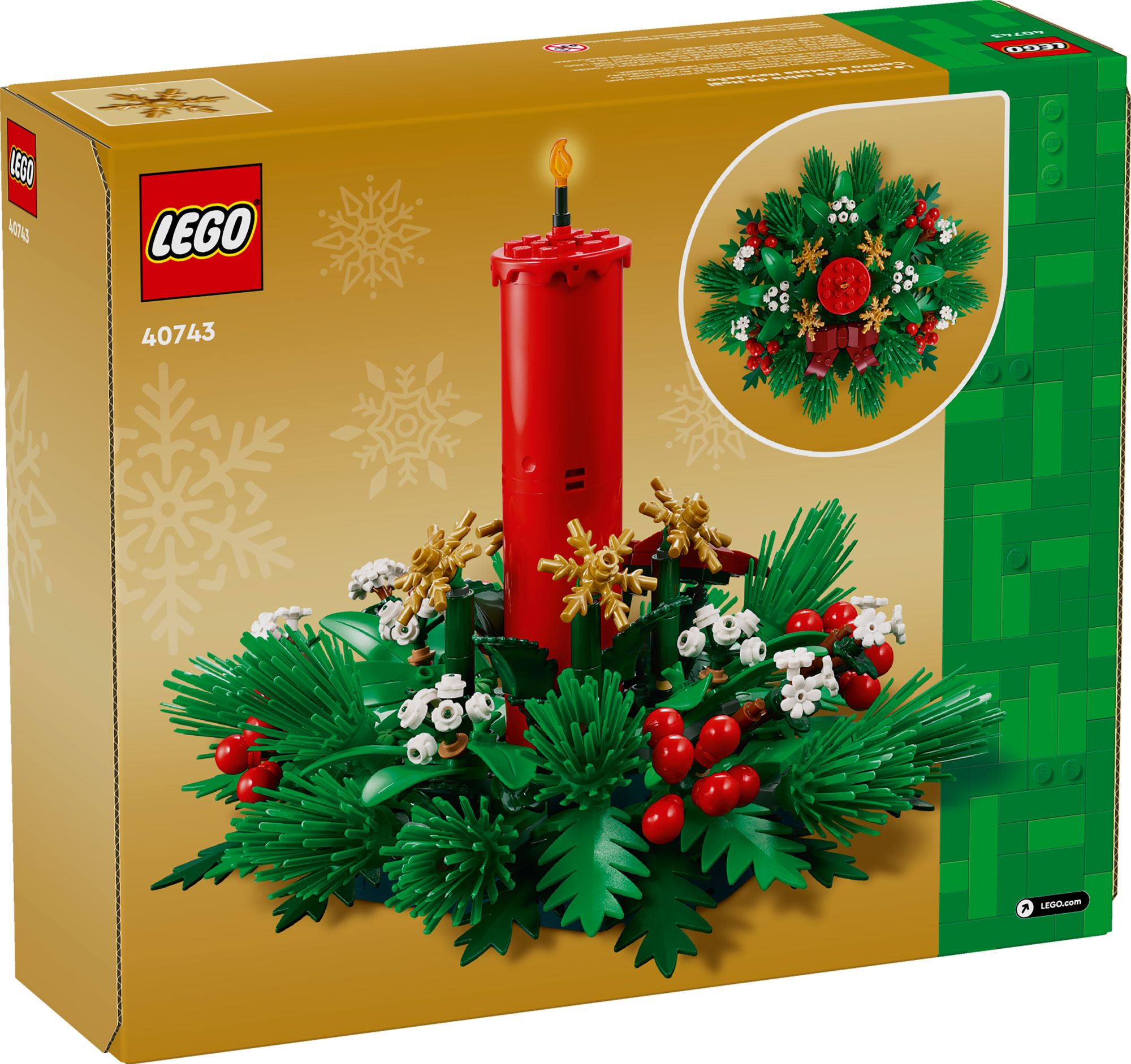 LEGO Iconic Christmas Table Decoration 40743 - Image 6