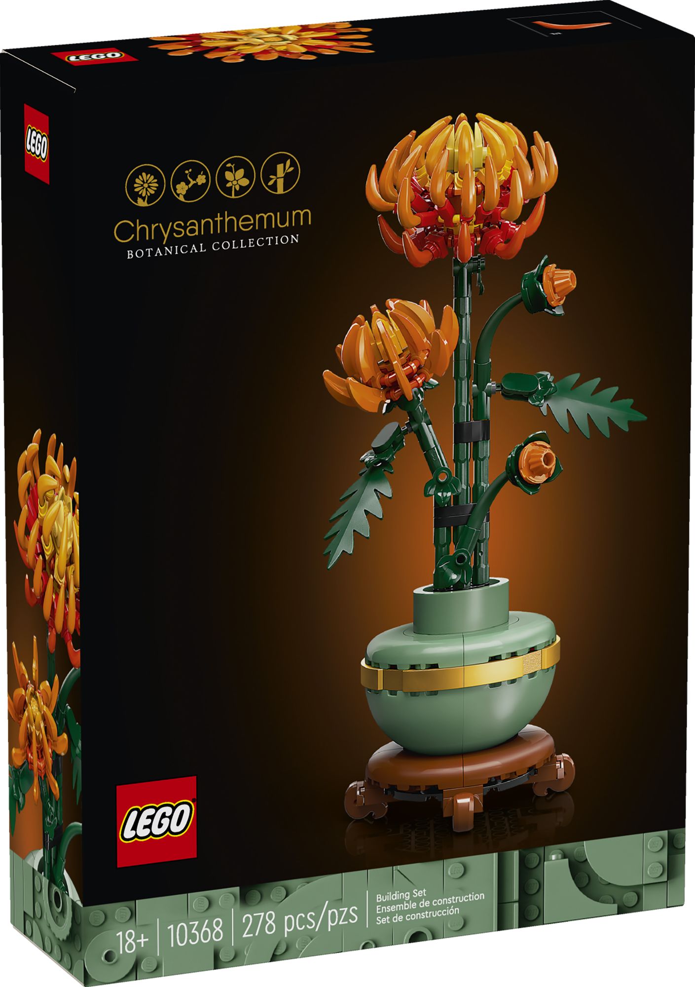LEGO Icons Chrysanthemum 10368 - Image 6