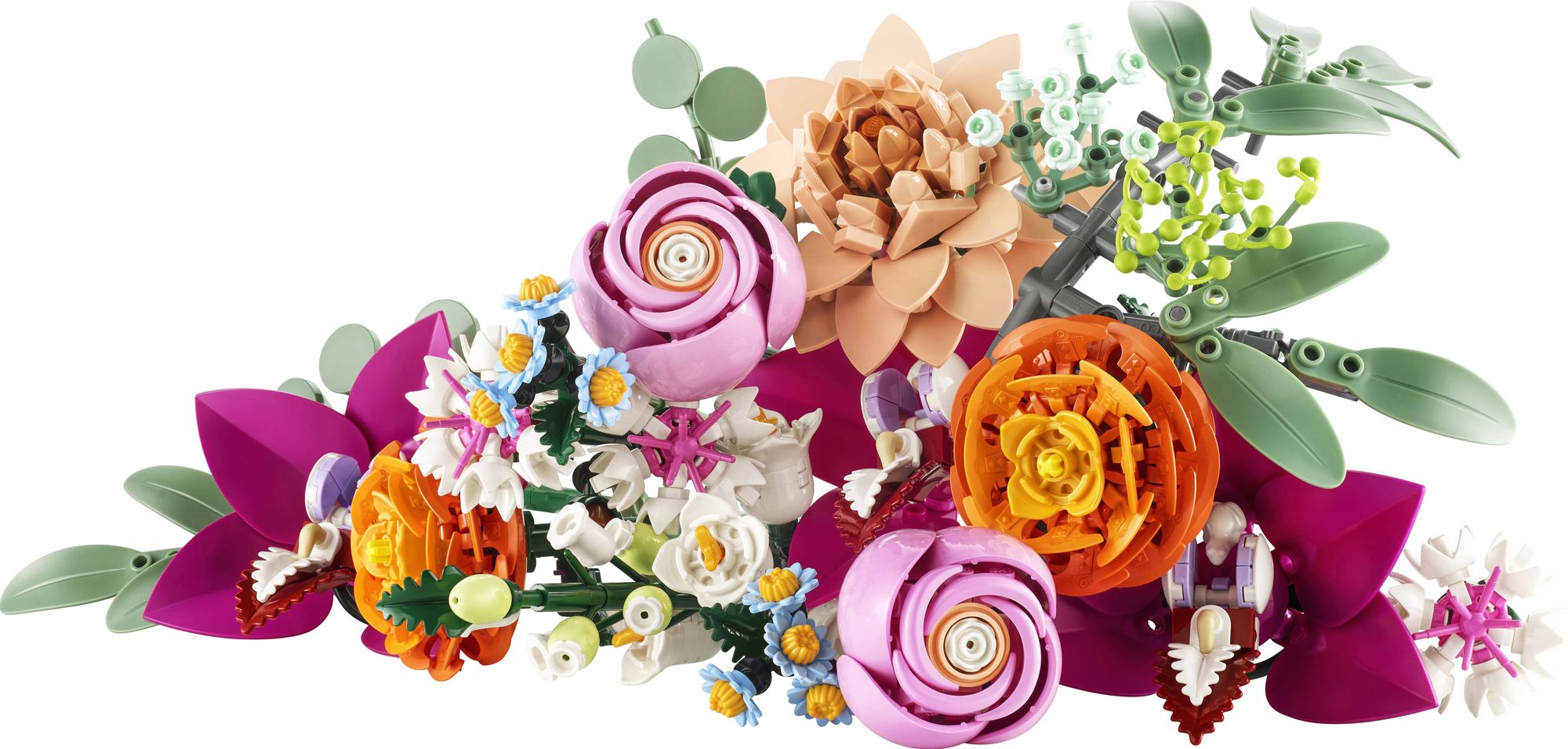 LEGO Botanicals Pretty Pink Flower Bouquet 10342 - Image 2