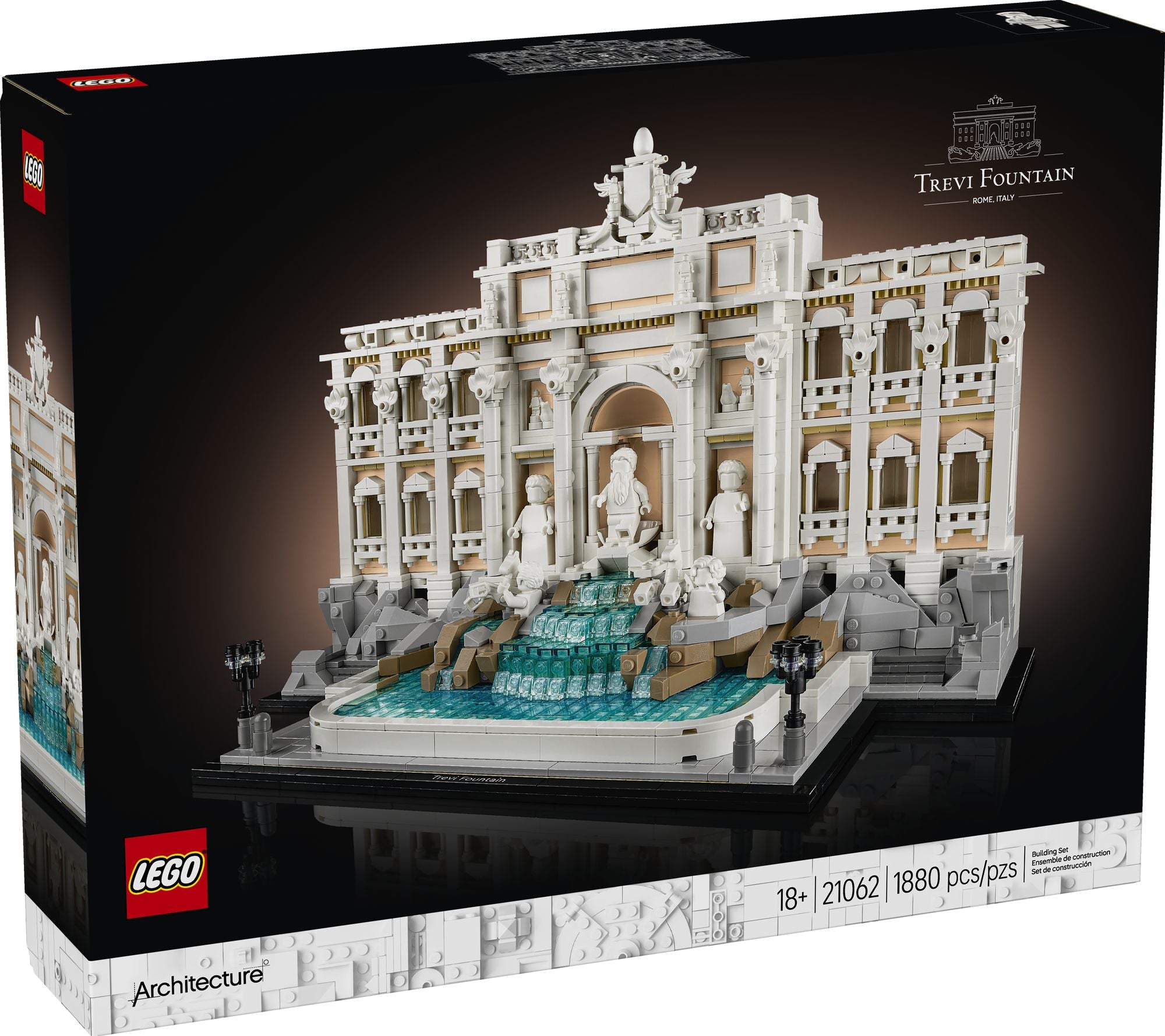 LEGO Architecture 21062 Trevi Fountain - Image 6