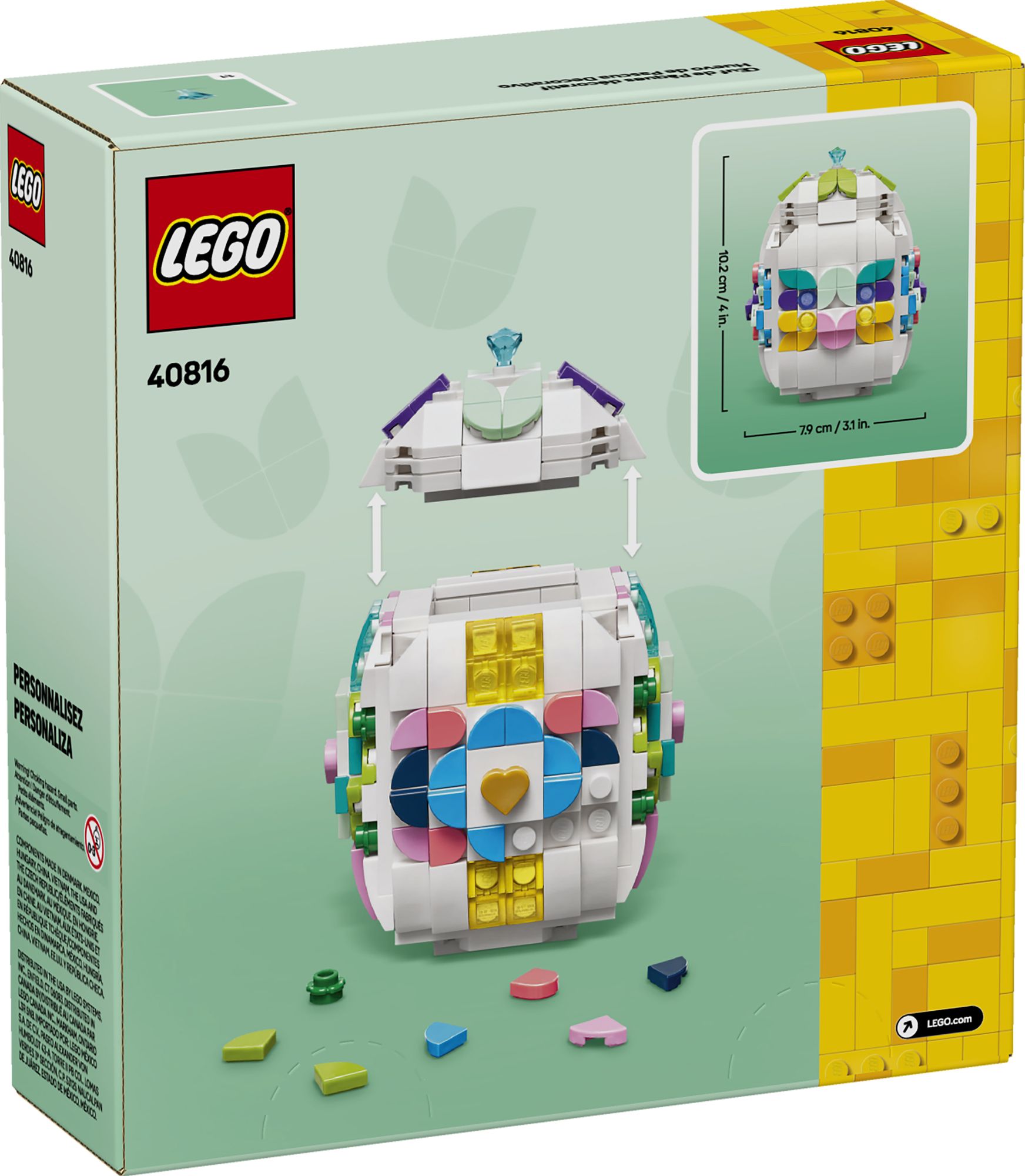 LEGO Iconic Decorative Easter Egg 40816 - Image 5