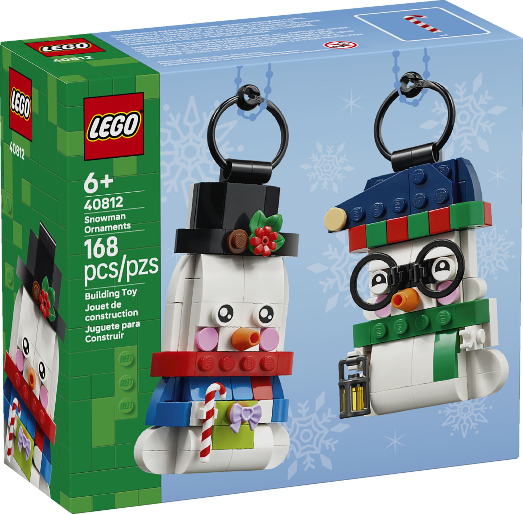 LEGO Snowman Ornaments 40812 - Image 3