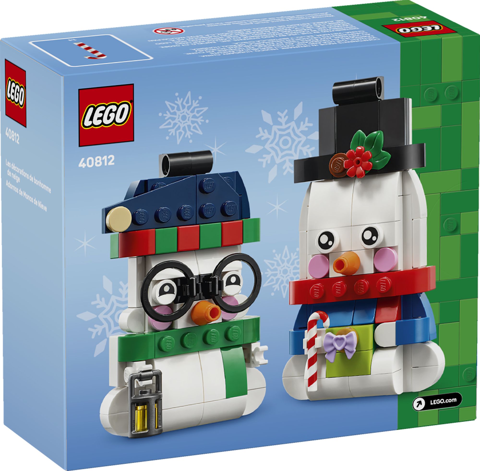 LEGO Snowman Ornaments 40812 - Image 4