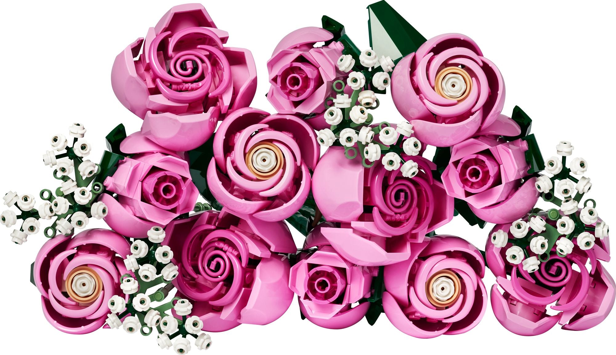 LEGO Botanicals 10374 Bouquet of Pink Roses - Image 2