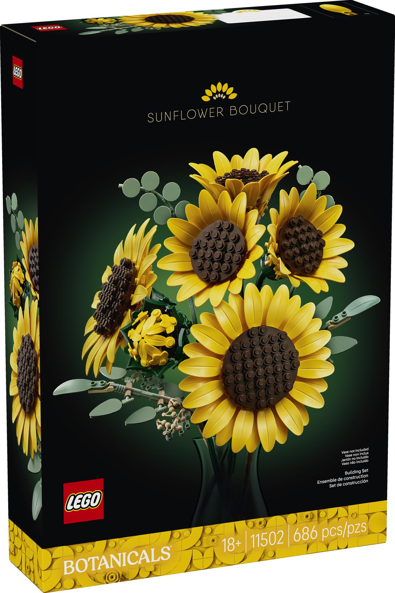 LEGO Botanicals Sunflower Bouquet 11502 - Image 6