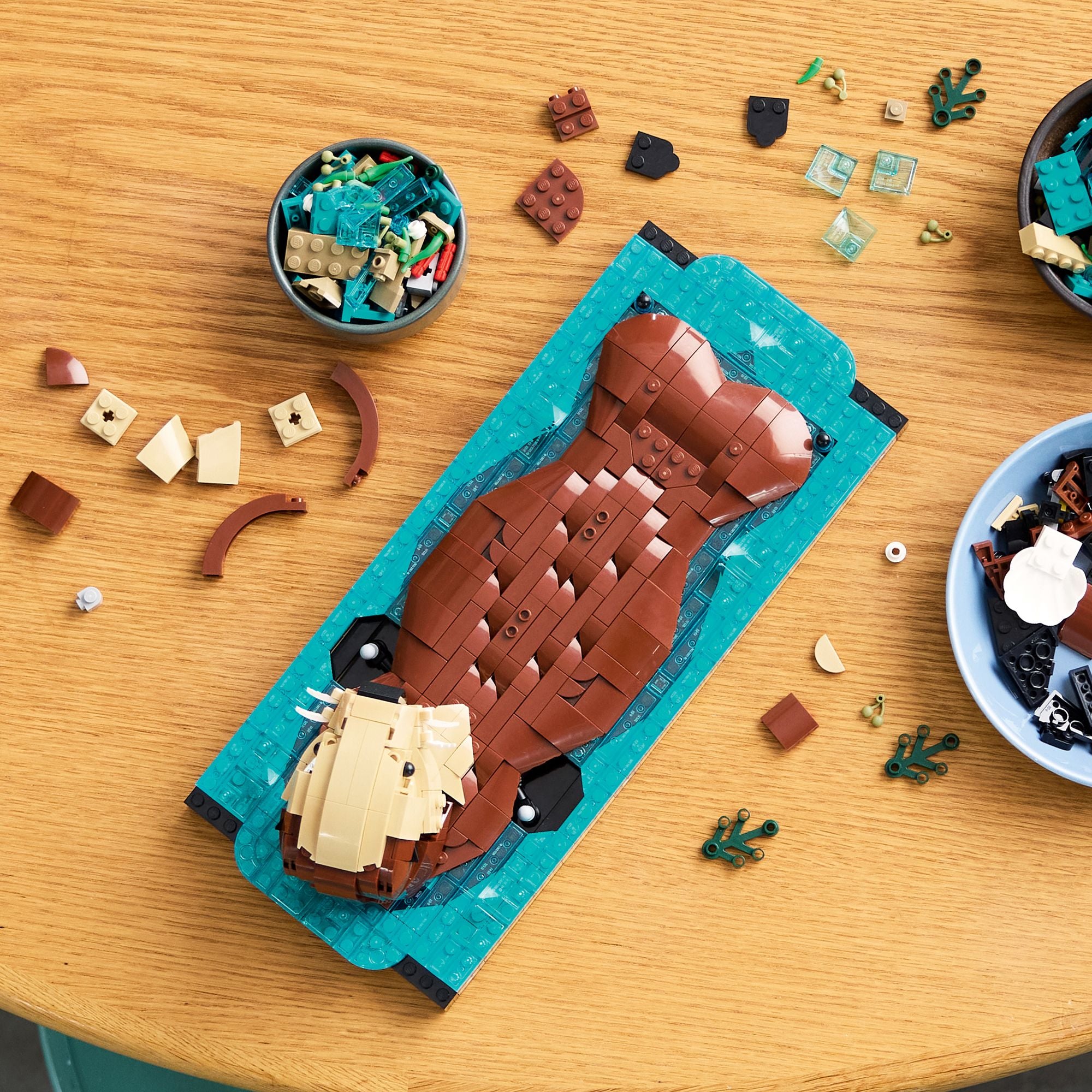 LEGO Ideas Floating Sea Otters 21366 - Image 3