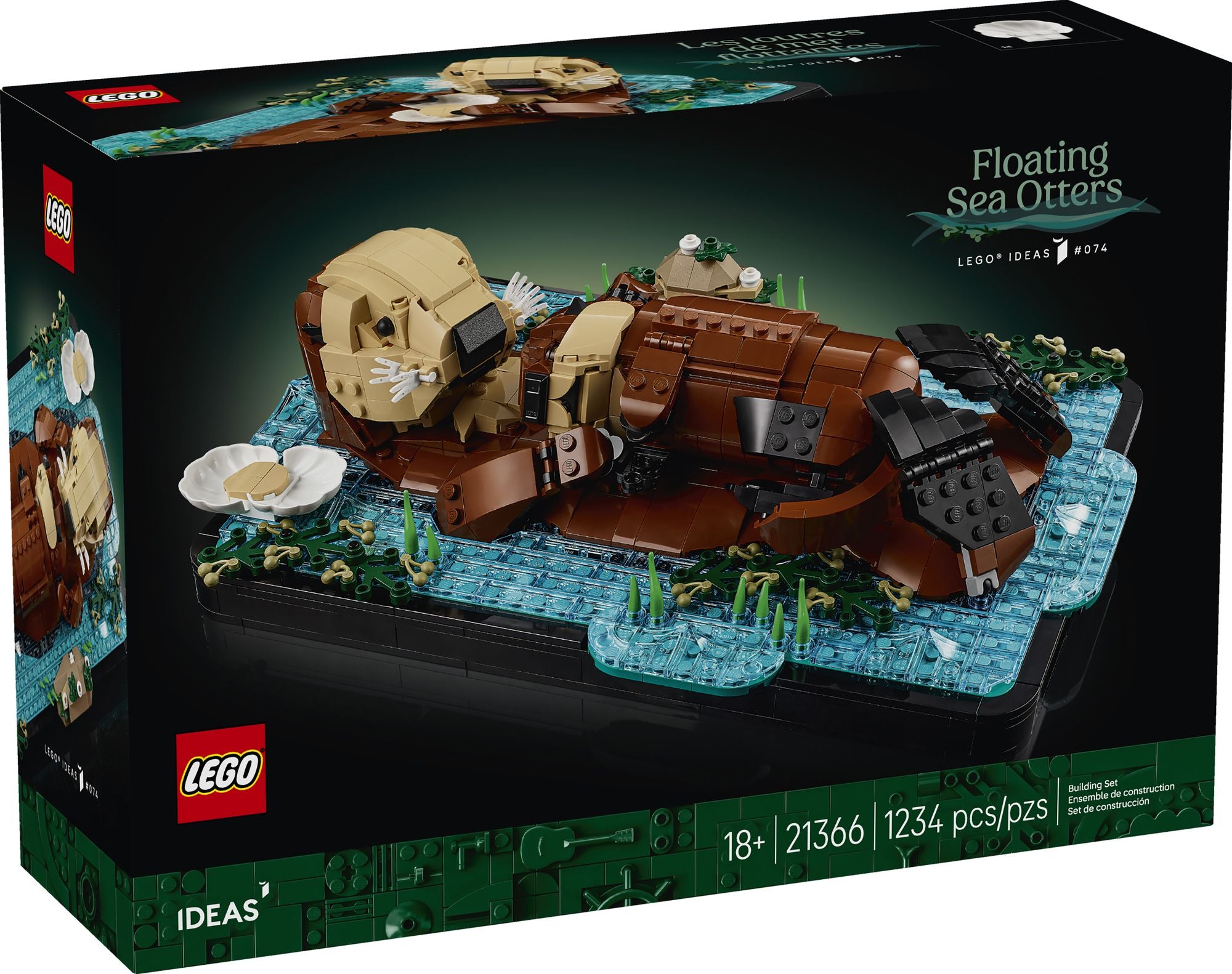 LEGO Ideas Floating Sea Otters 21366 - Image 6