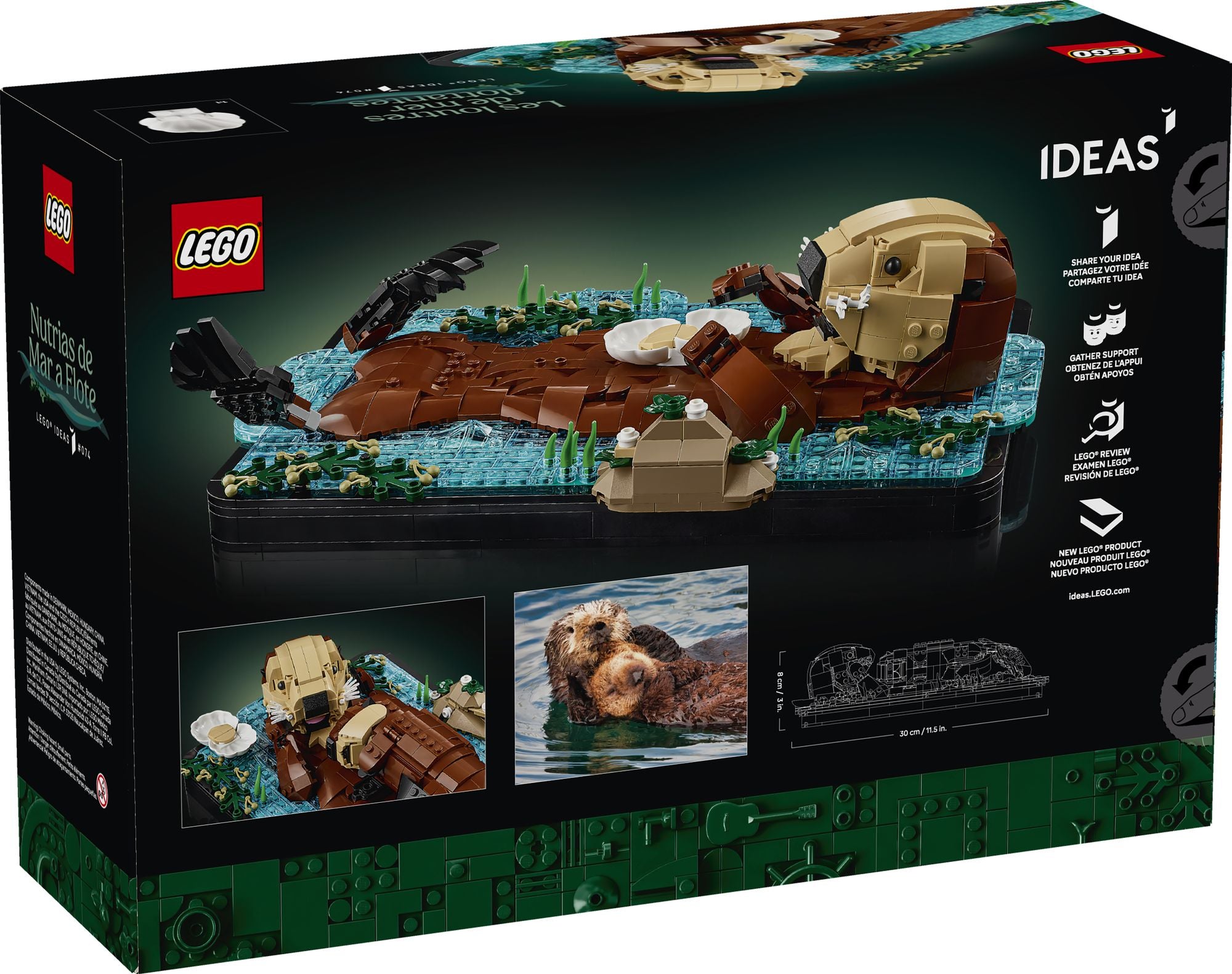 LEGO Ideas Floating Sea Otters 21366 - Image 7