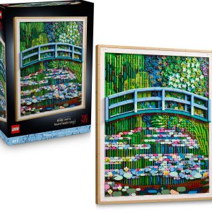 LEGO® ART Claude Monet - Bridge over a Pond of Water Lilies 31220