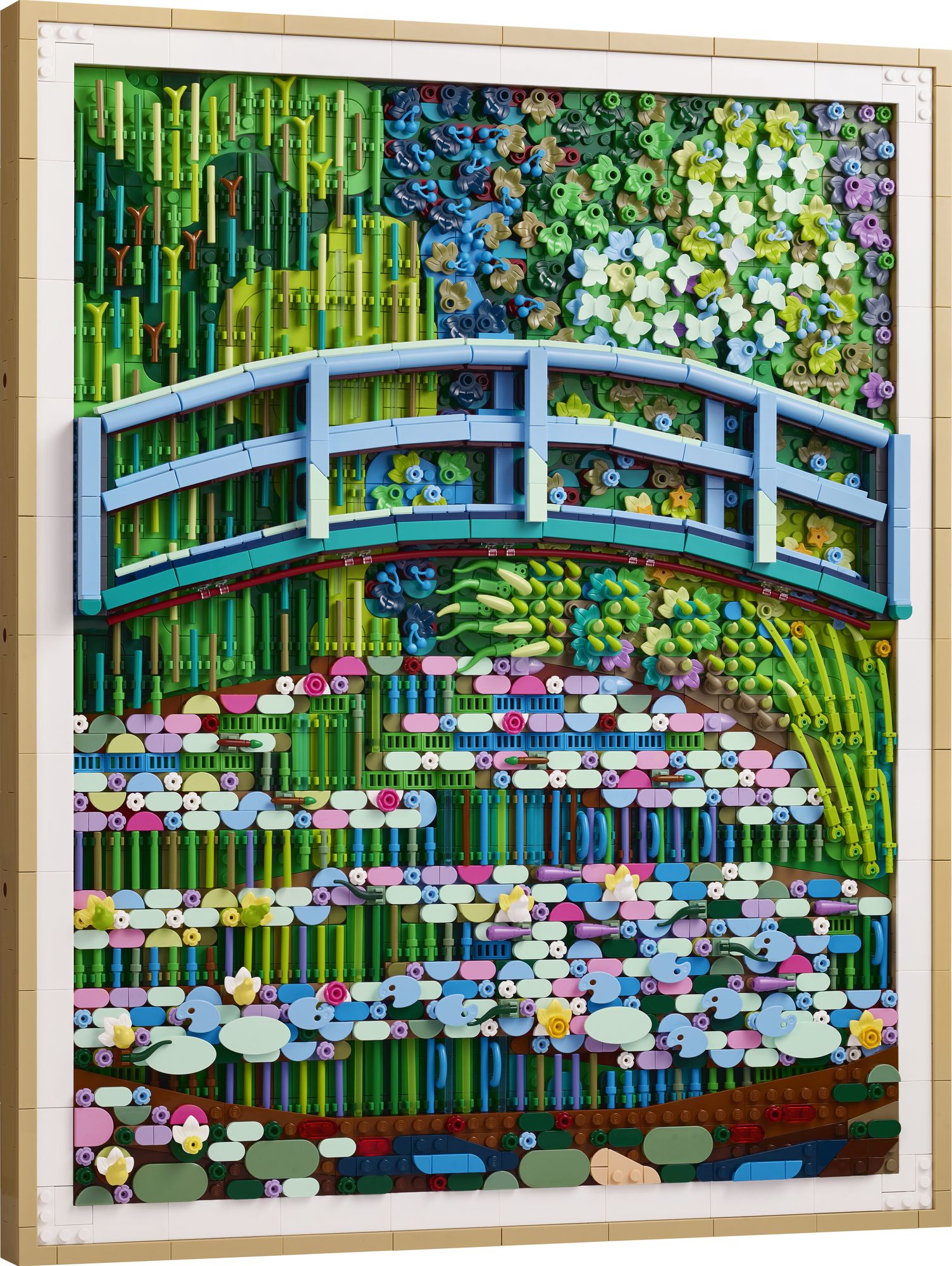 LEGO® ART Claude Monet - Bridge over a Pond of Water Lilies 31220 - Image 2