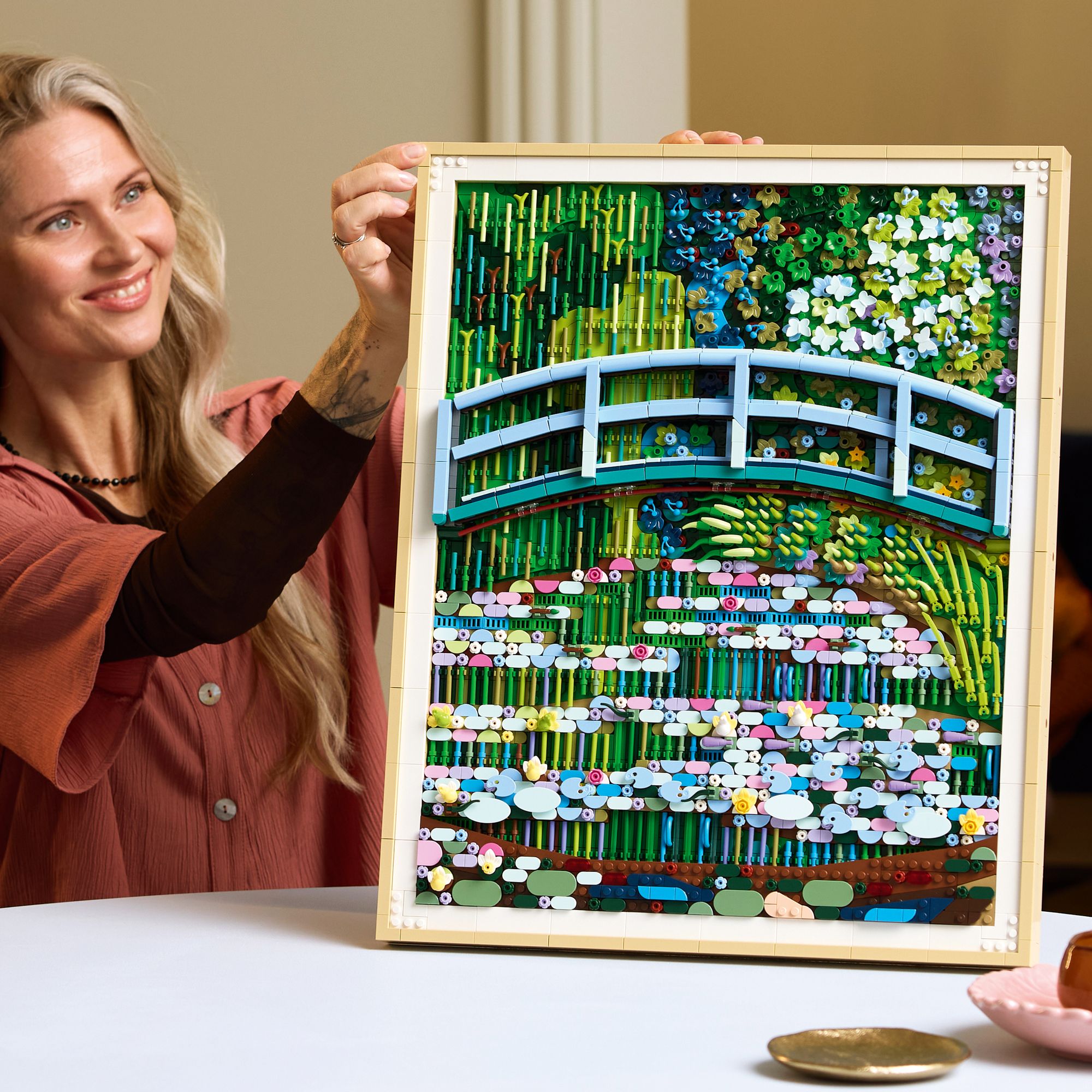 LEGO® ART Claude Monet - Bridge over a Pond of Water Lilies 31220 - Image 7
