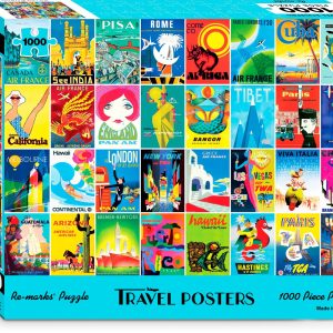 Travel Posters 1000-Piece Jigsaw Puzzle