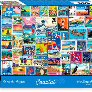 Coastal 500 Large Piece Jigsaw Puzzle
