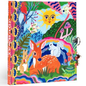 Fawn & Sun Locked Diary