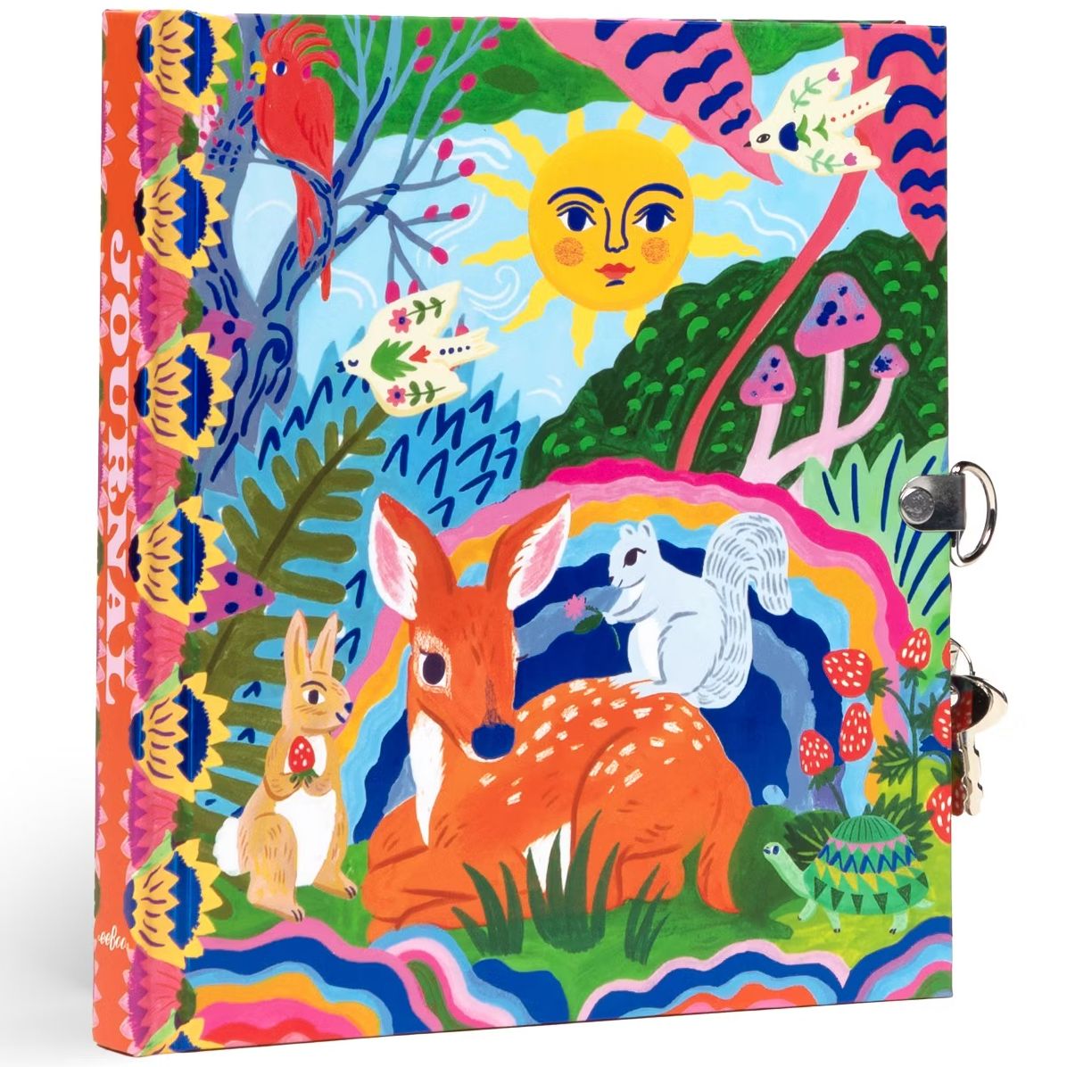 Fawn & Sun Locked Diary