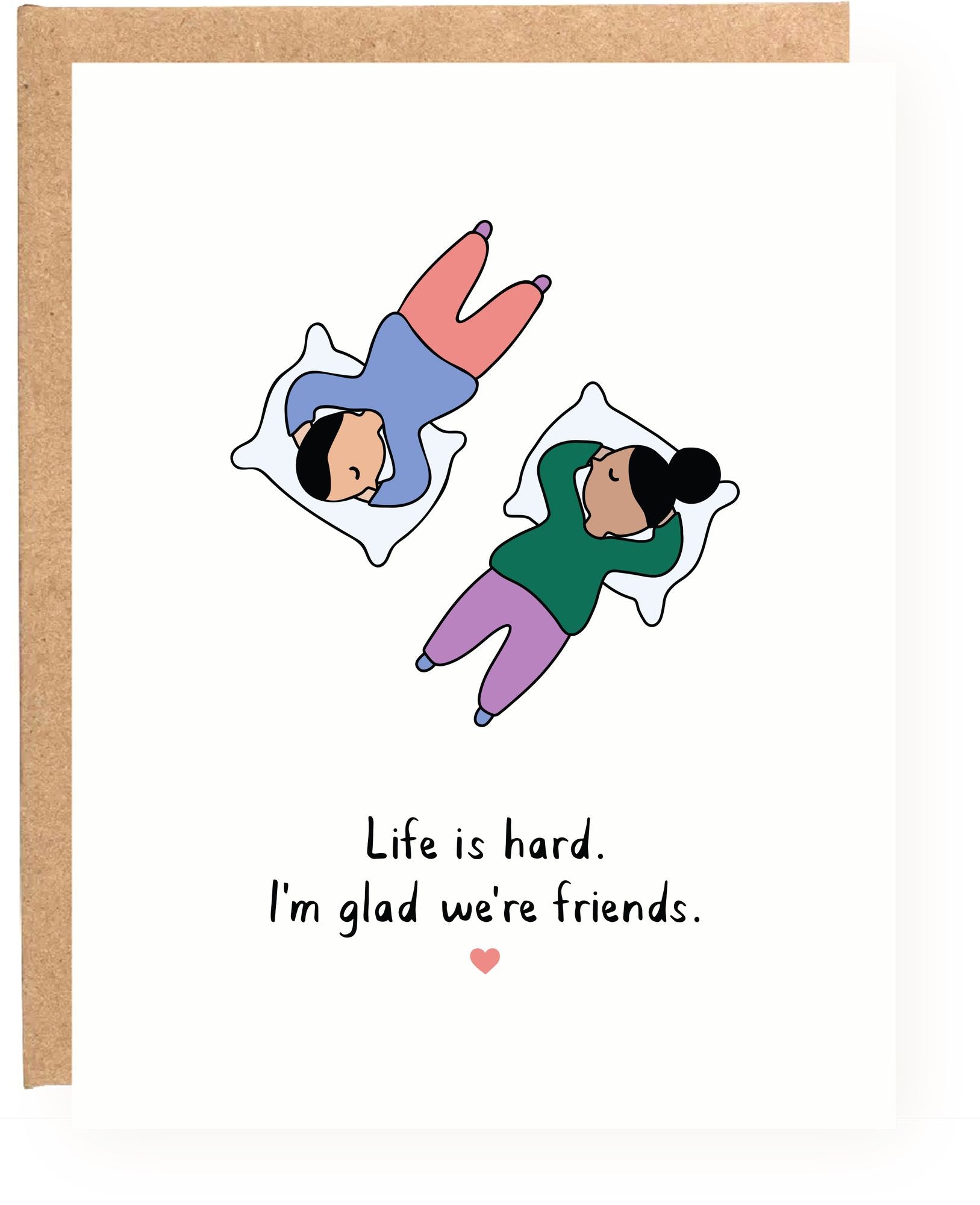 Glad We're Friends Card