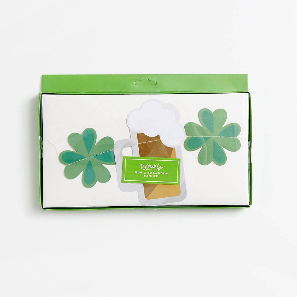 Beer Mug & Shamrock Banner - Image 2