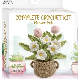 Flower Pot Crochet Kit