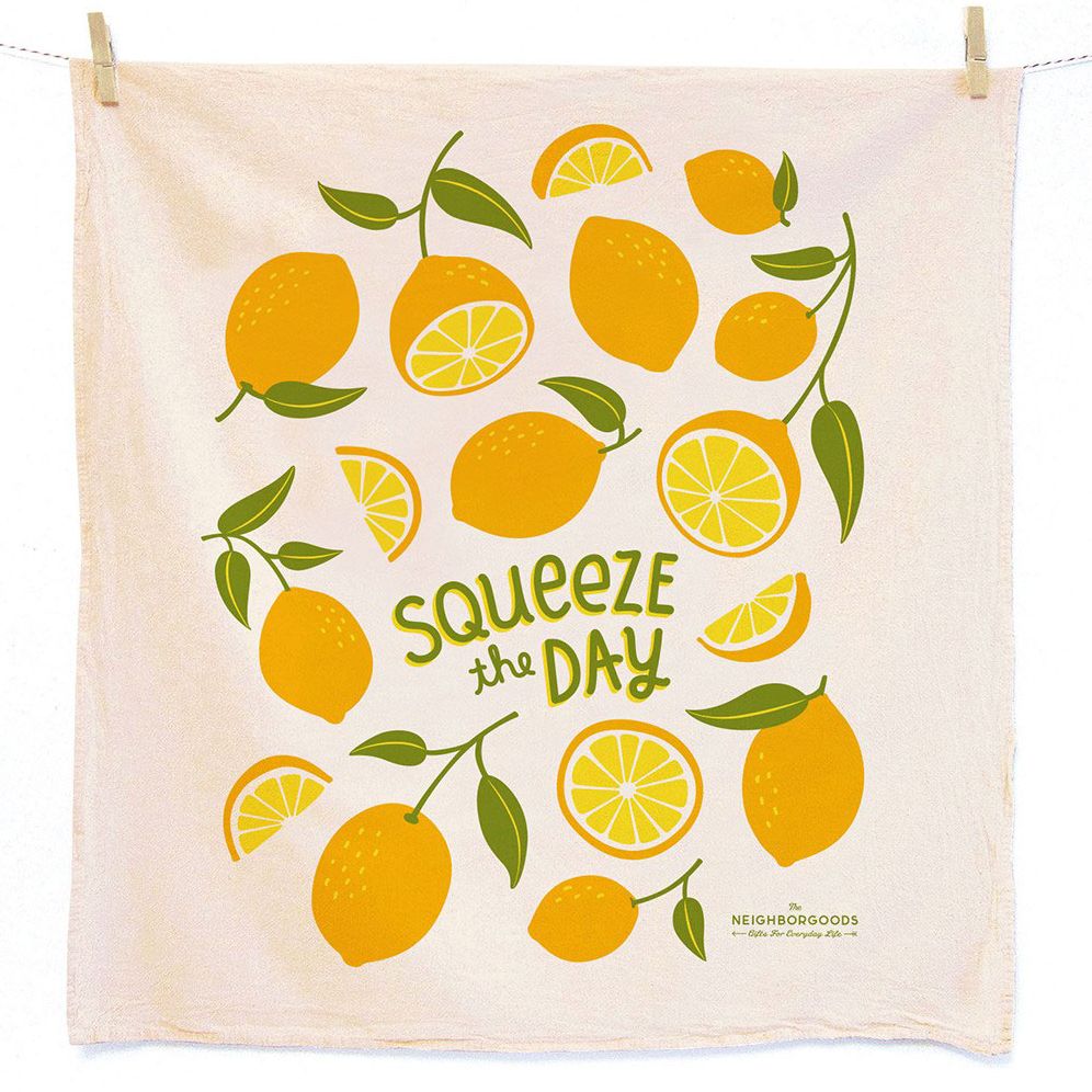 Olives and Lemons Tea Towel Set - Image 2