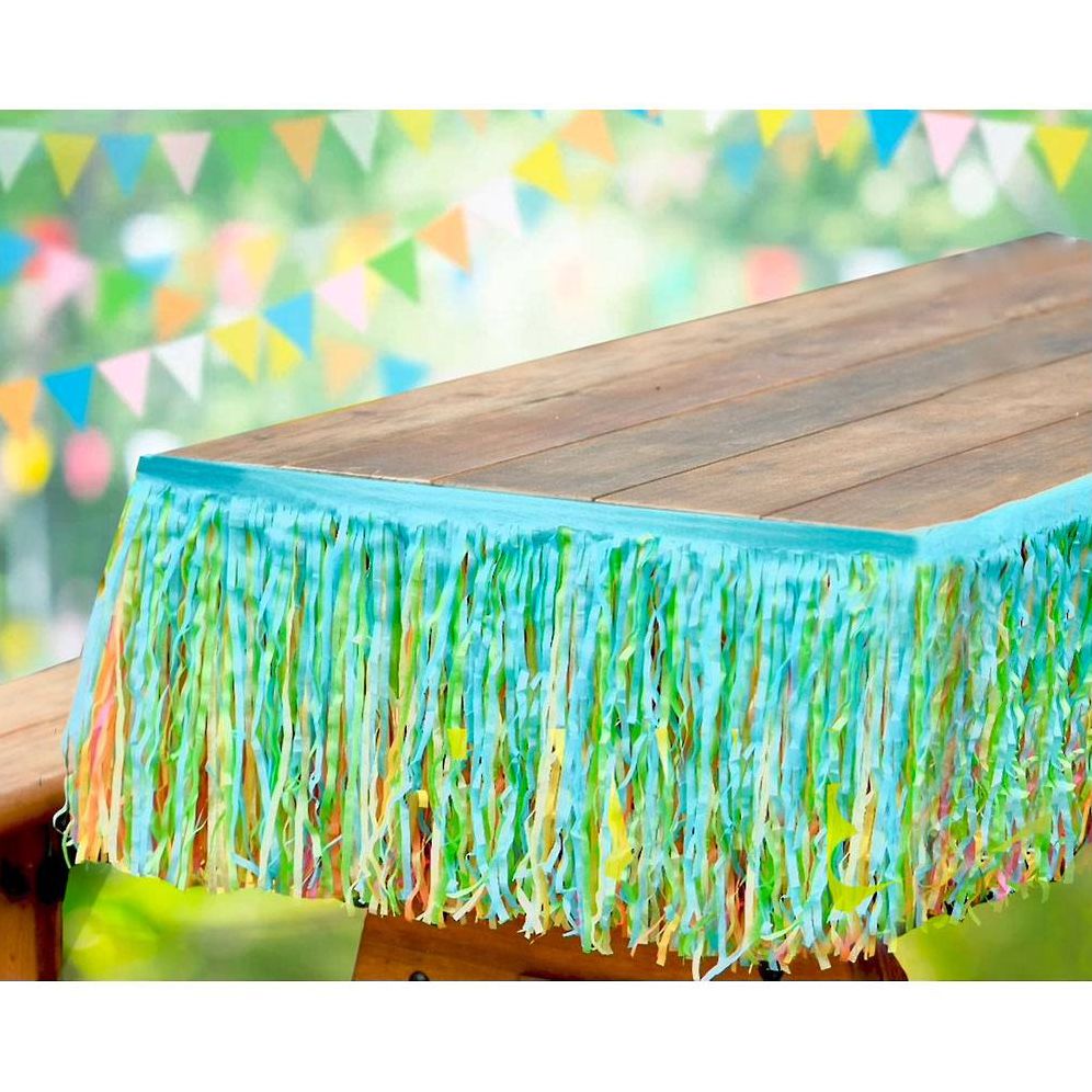 Colorful Table Fringe - Image 2