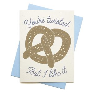 Twisted Pretzel Friendship Card