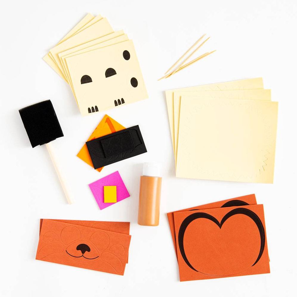 Woodland Critter Pumpkin Decorating Kit - Image 2