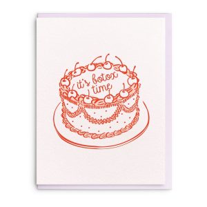 Botox Time Birthday Card