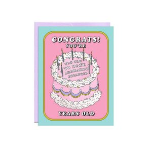 Too Old Birthday Cake