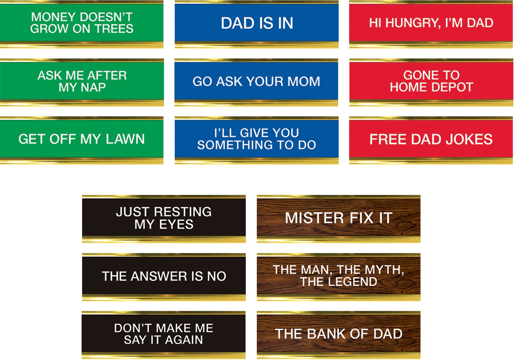 Dad Daily Desk Plaque - Image 4