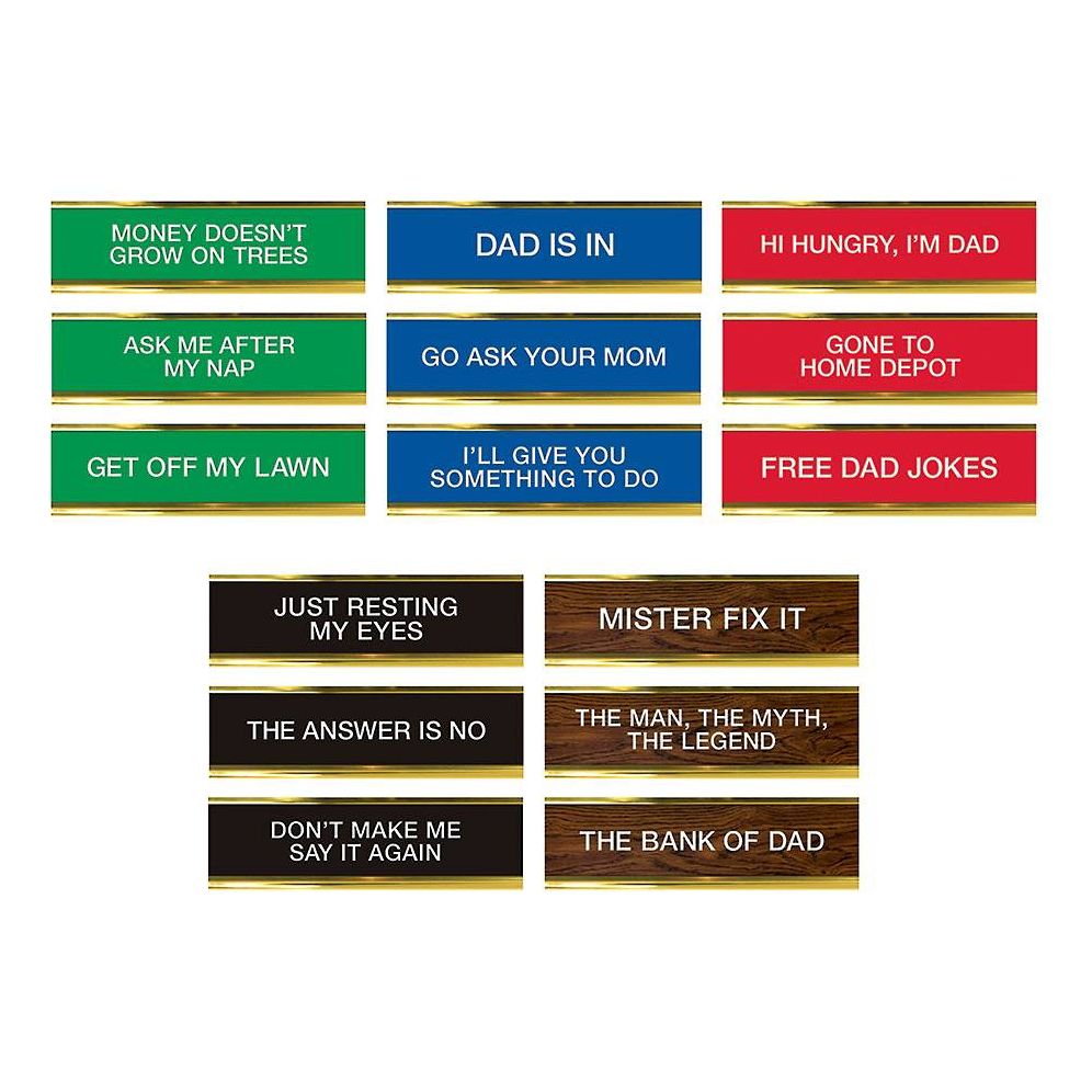 Dad Daily Desk Plaque - Image 9