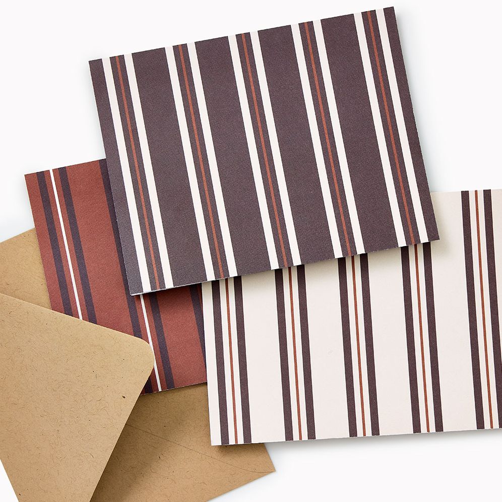 Chocolate Stripes A2 Stationery Set - Image 2
