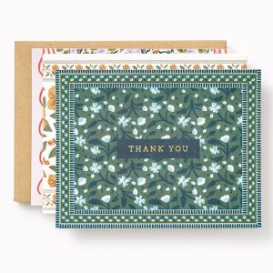 Thank You Floral Tapestries A2 Stationery Set