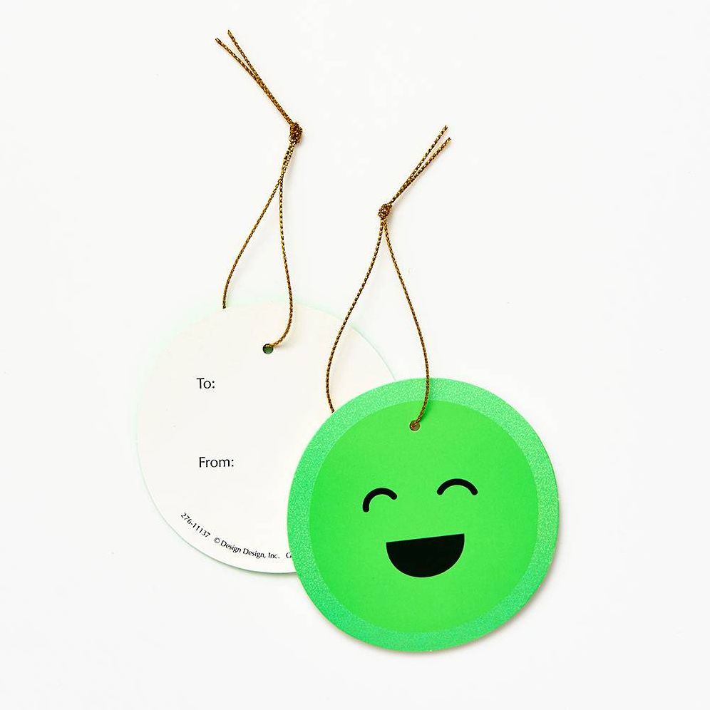 Neon Happy Face Gift Tags - Image 2