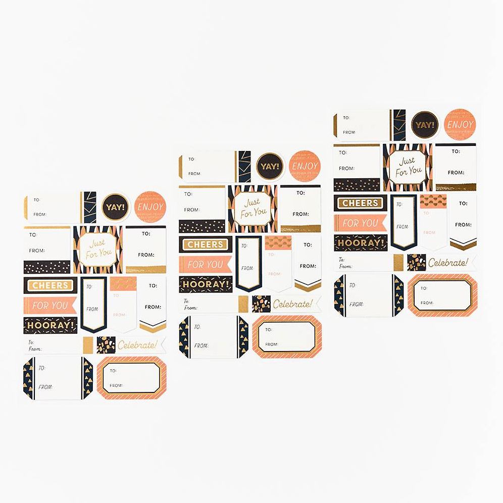 Fancy Foil Gift Labels - Image 3
