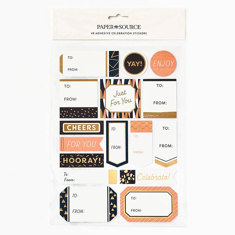 Fancy Foil Gift Labels - Image 2