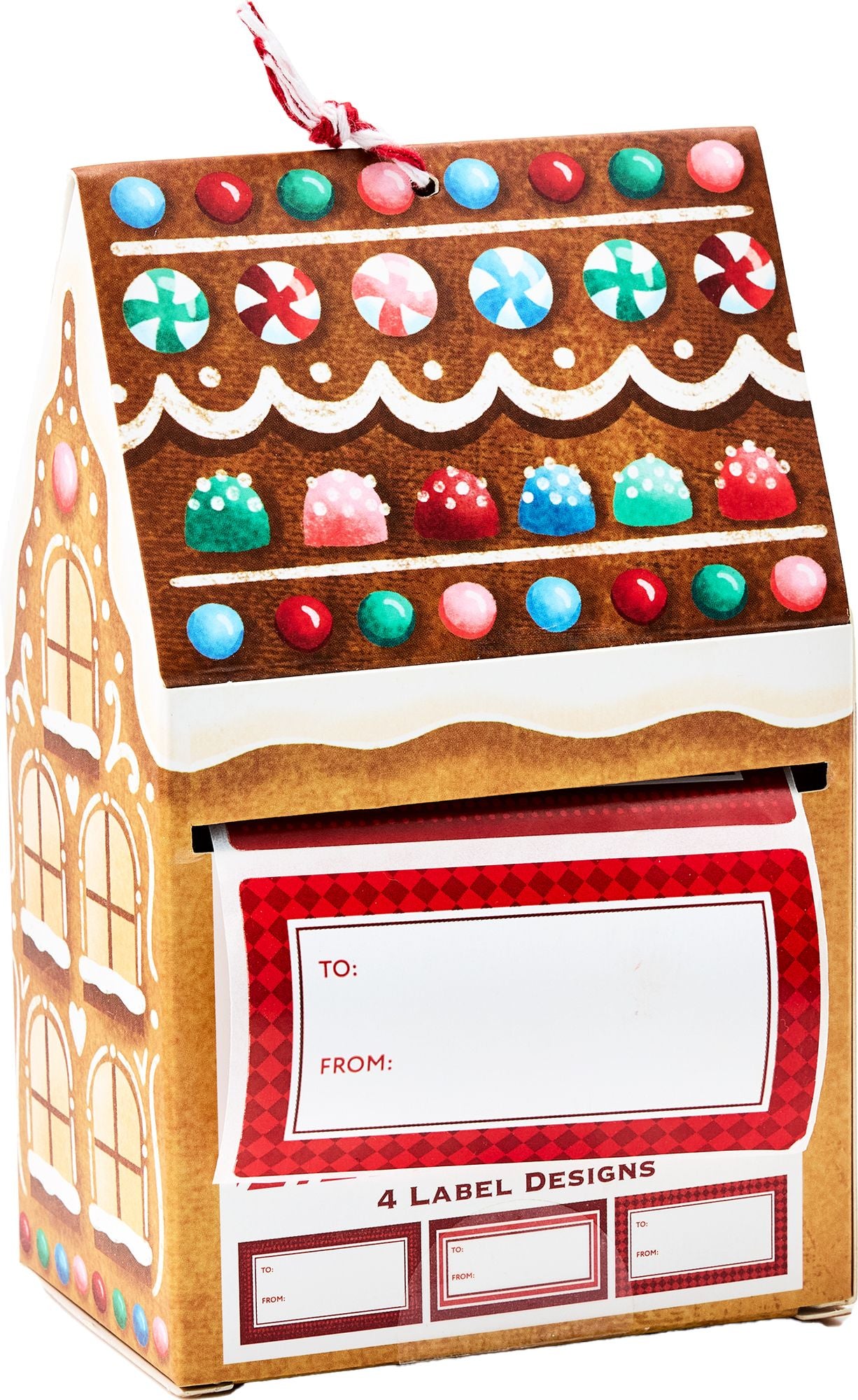 Gingerbread House Gift Labels 96 pc - Image 2