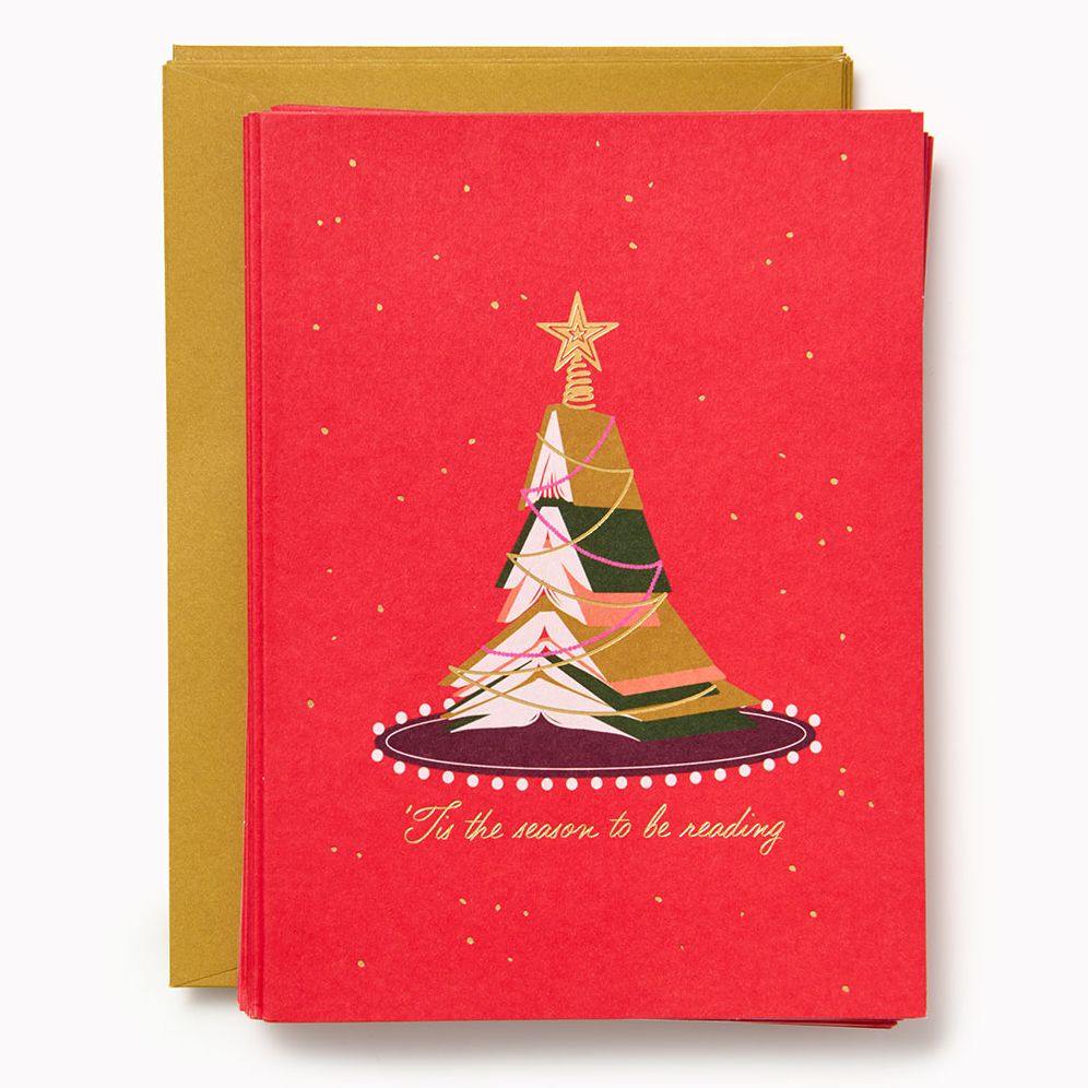 Book Trees Holiday Card Set - Image 2