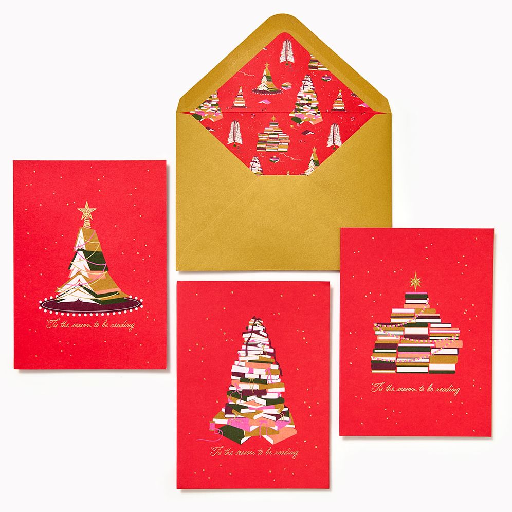Book Trees Holiday Card Set - Image 4
