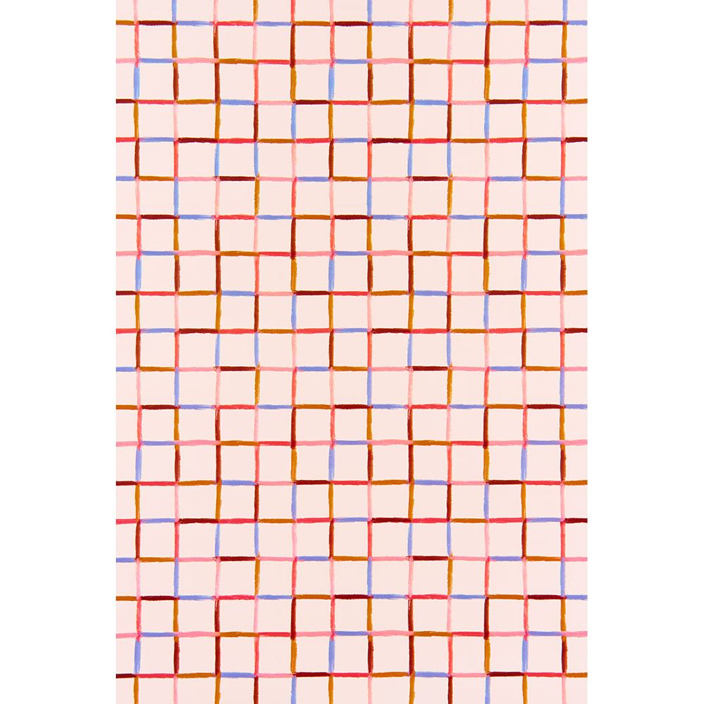 Neutral Grid Continuous Roll Wrap - Image 2