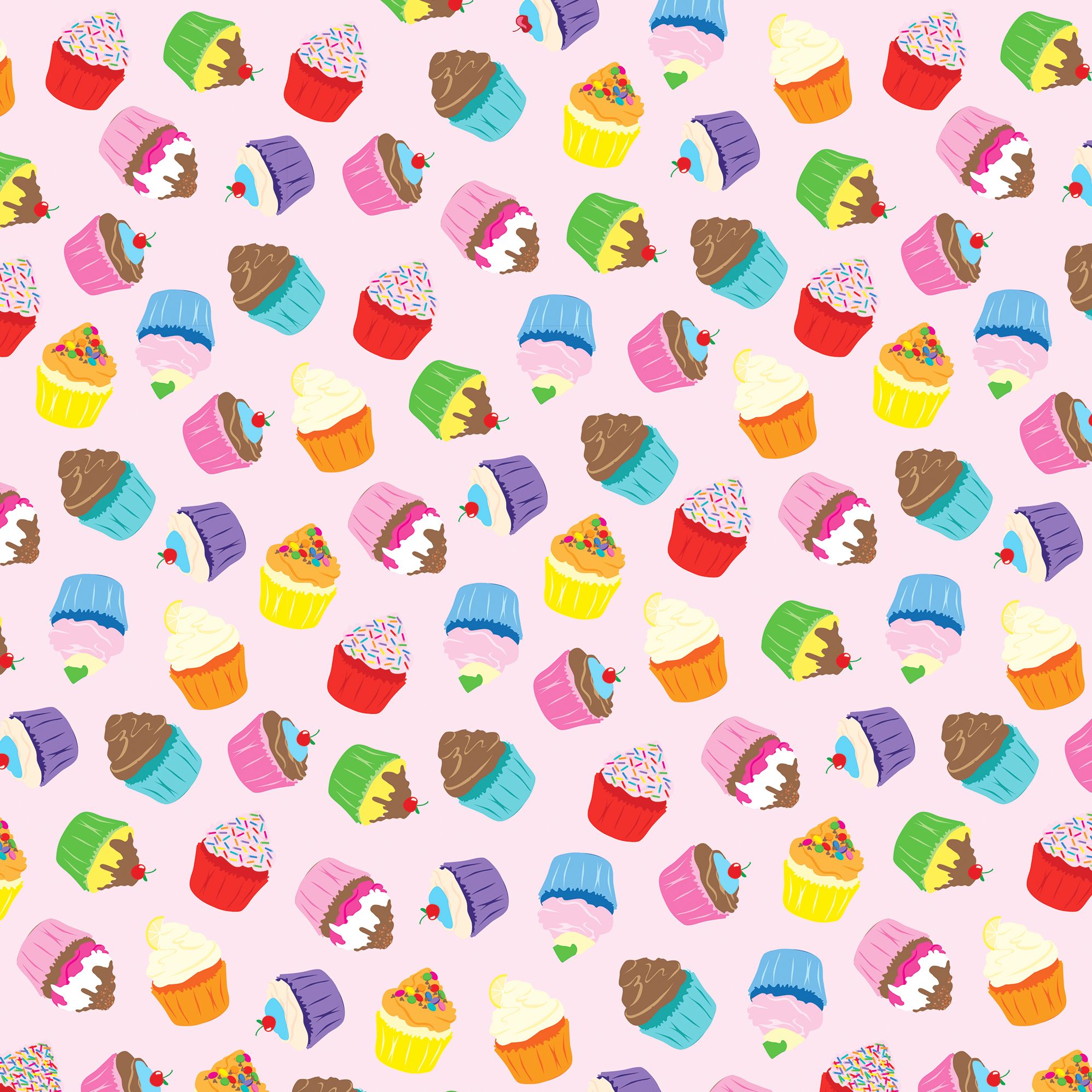 Cheery Cupcakes Flat Wrap - Image 2