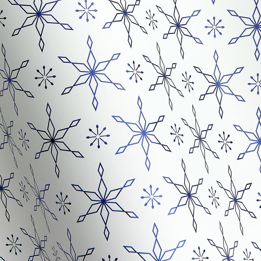 Blue Snowflakes Roll Wrap - Image 3