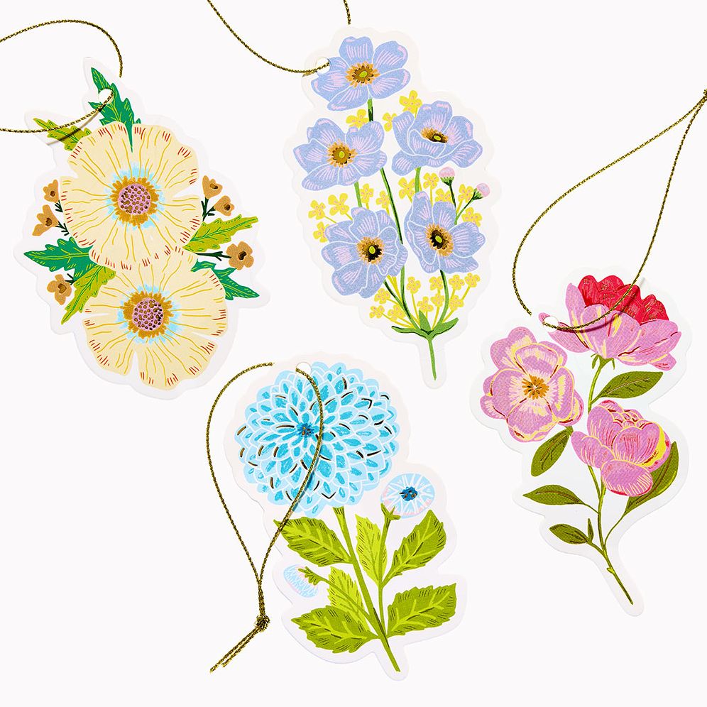 Pretty Blooms Gift Tags Set of 8 - Image 2