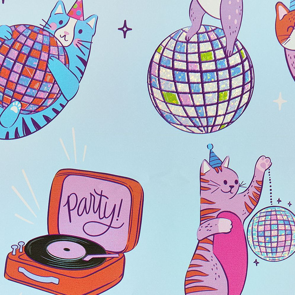 Disco Cats Roll Wrap - Image 3