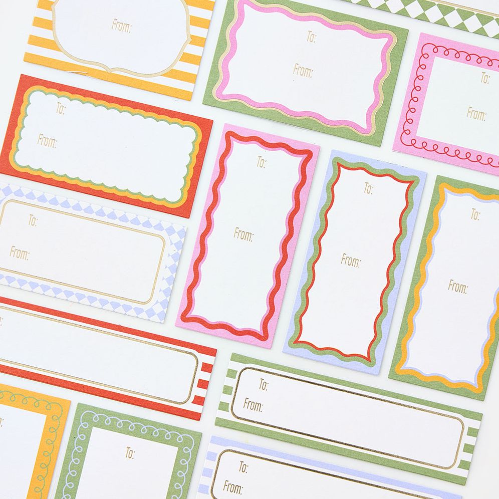 Groovy Frames Adhesive Labels Set of 48 - Image 3