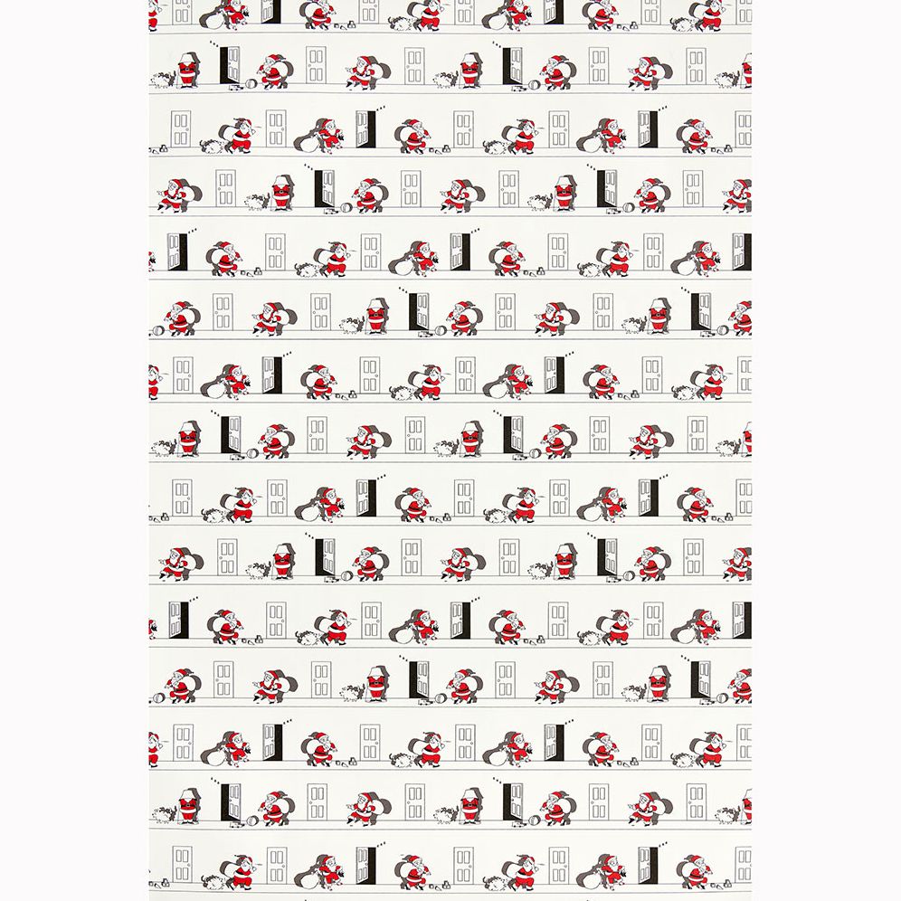 Sneaky Santa Kraft Roll Wrap - Image 2