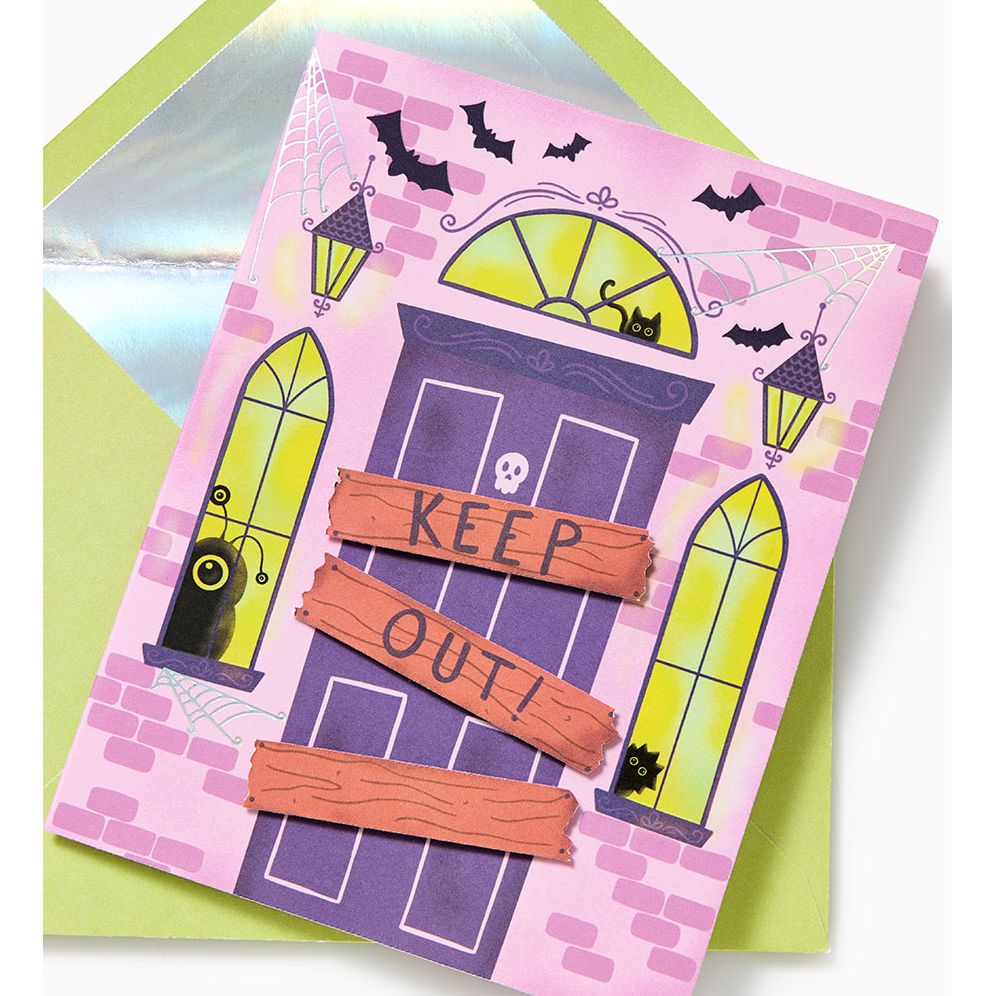 Monster House Halloween Card - Image 2
