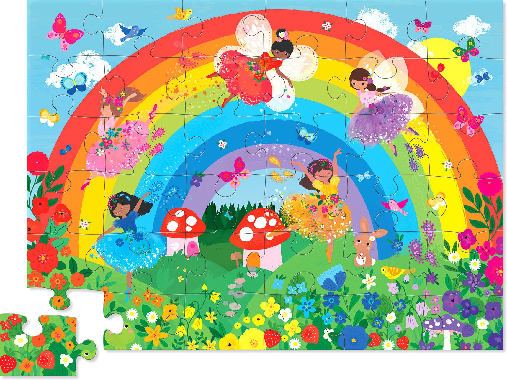 Over the Rainbow 36 pc Floor Puzzle - Image 2