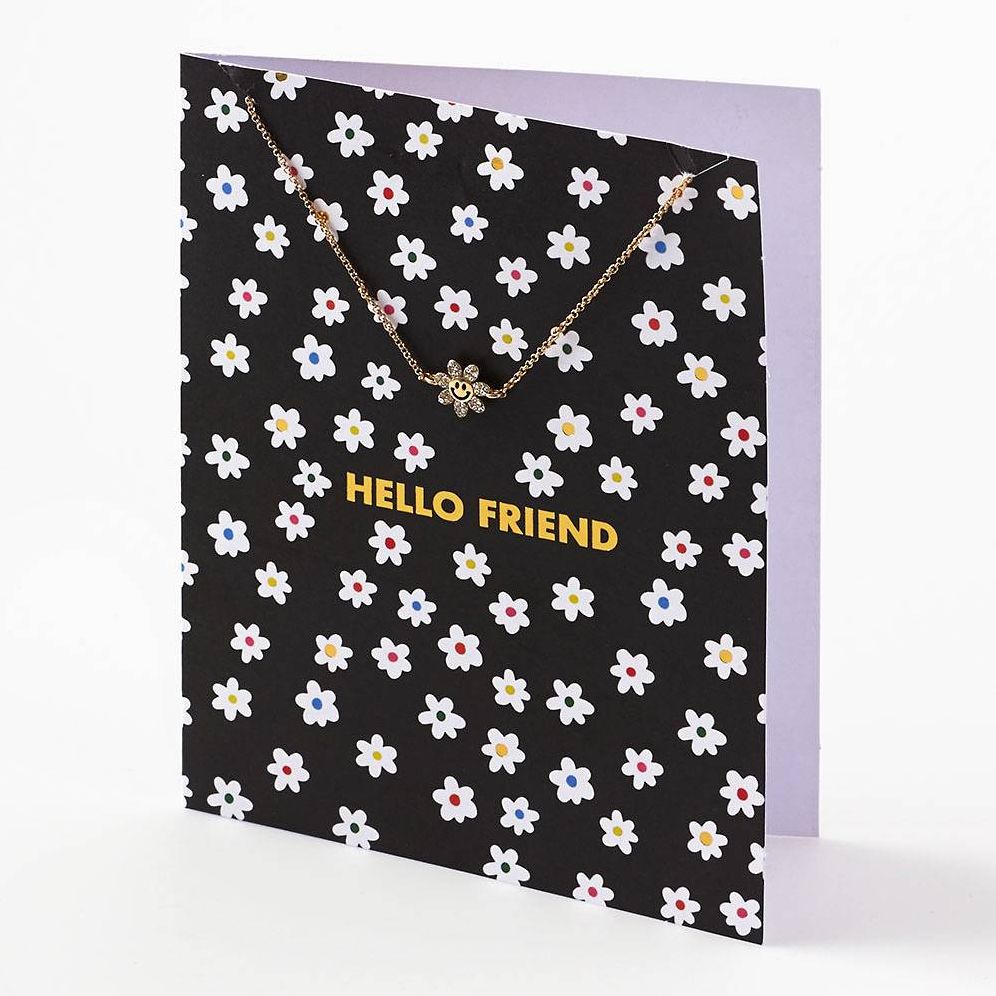 Hello Friend Daisy Bracelet Greeting Card - Image 3