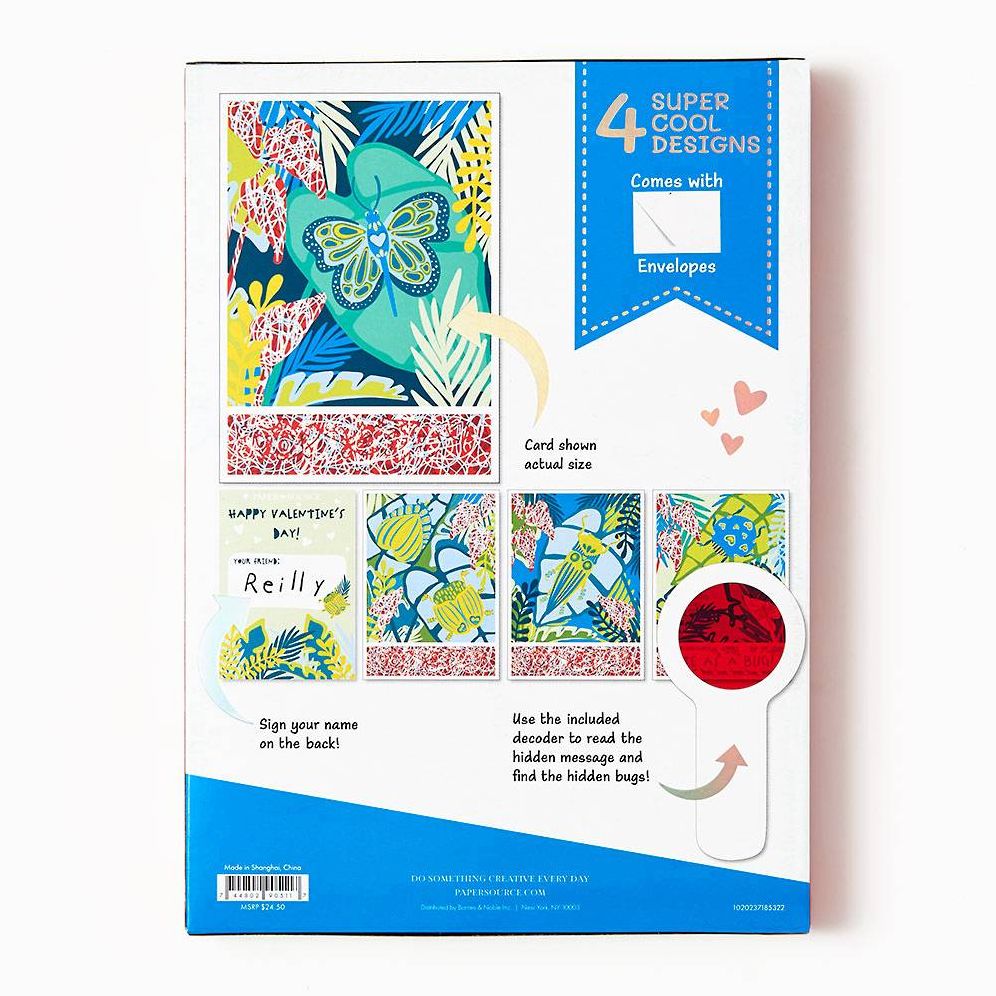 Bug Search Classroom Valentine Card Set - Image 3